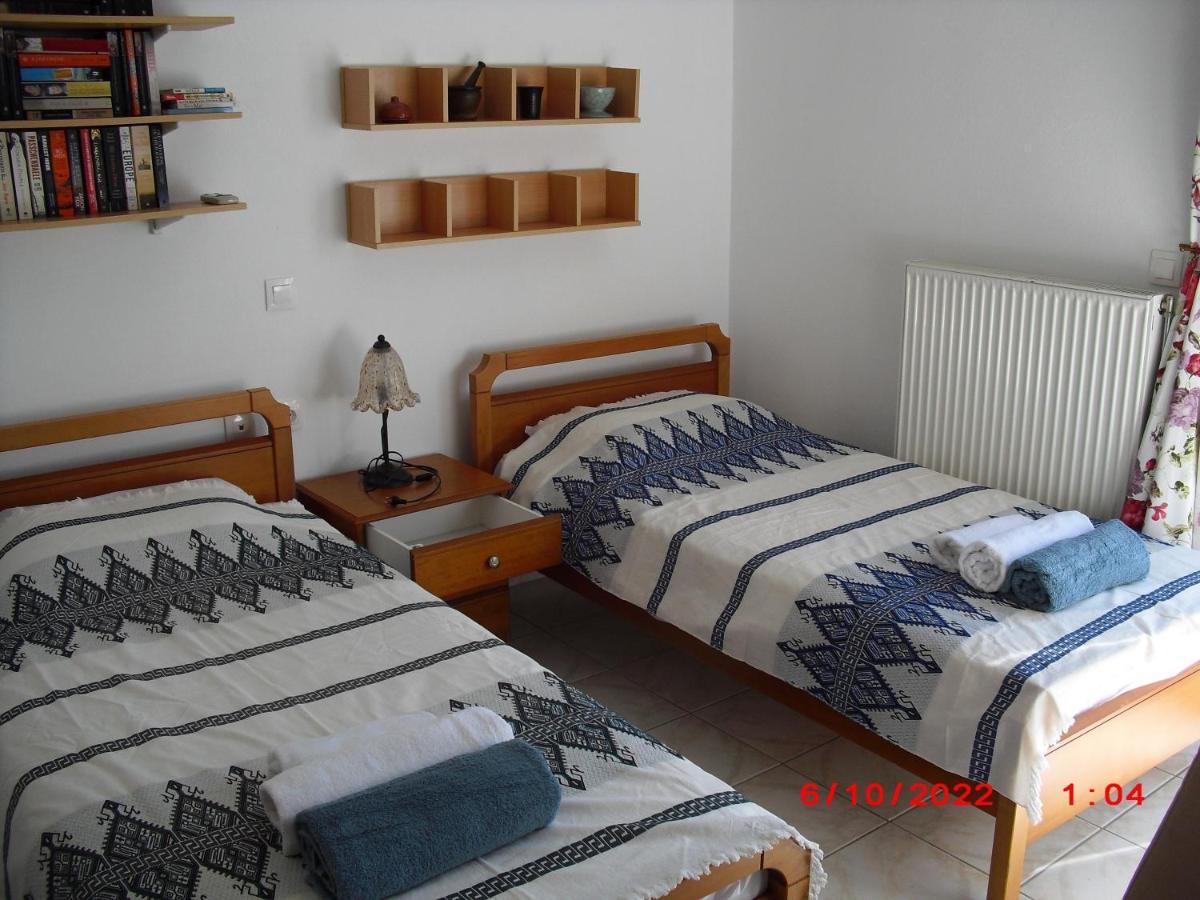Gemuetliche Villa Mailin Priv. Pool Schoene Aussicht Skouloúfia 外观 照片
