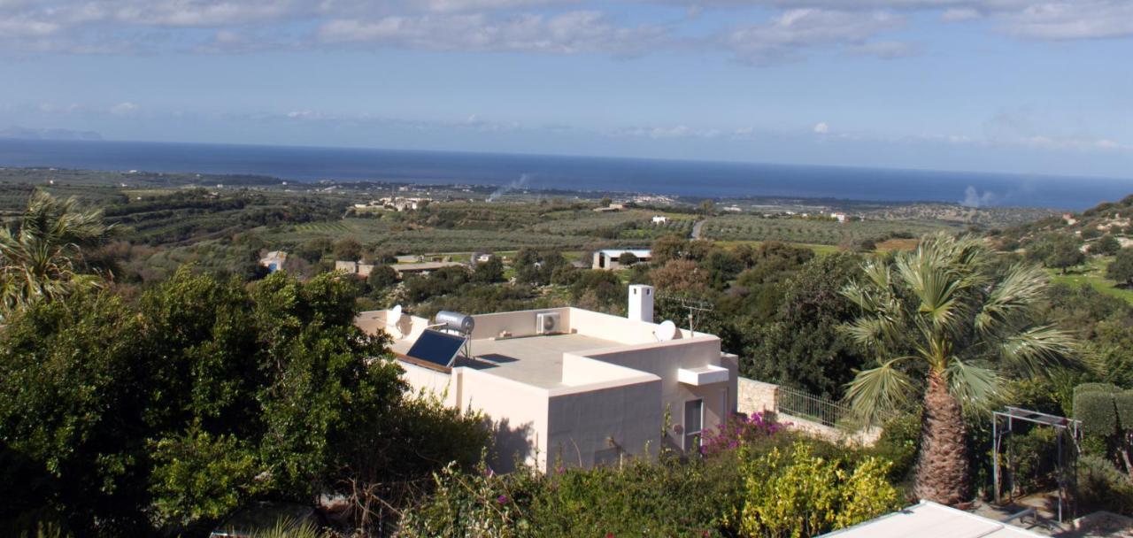 Gemuetliche Villa Mailin Priv. Pool Schoene Aussicht Skouloúfia 外观 照片