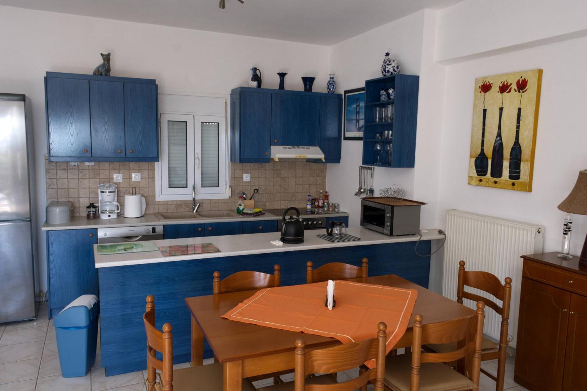 Gemuetliche Villa Mailin Priv. Pool Schoene Aussicht Skouloúfia 外观 照片