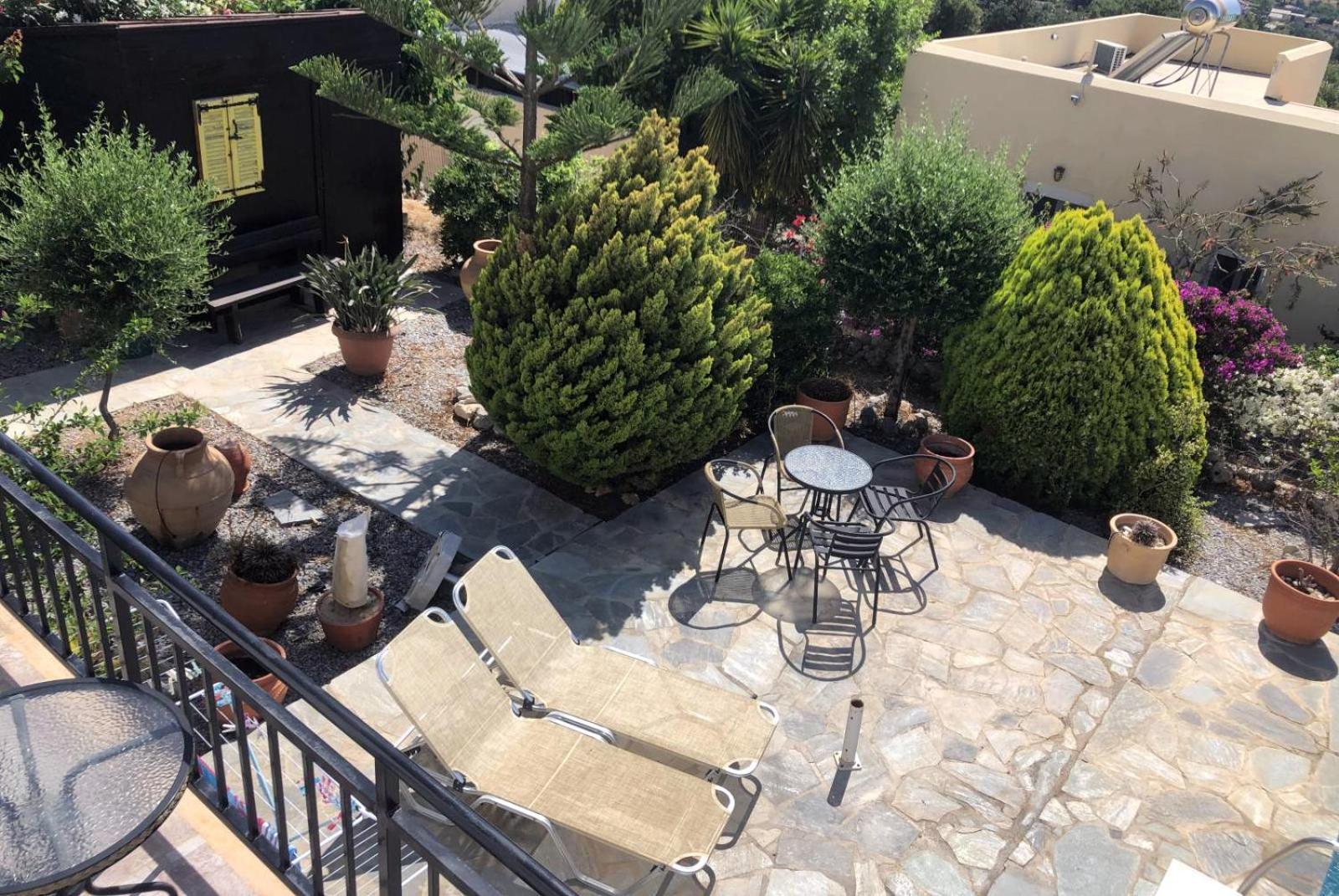 Gemuetliche Villa Mailin Priv. Pool Schoene Aussicht Skouloúfia 外观 照片